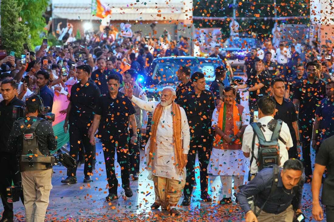 Modi's party takes control of India's West Bengal in key state election :  NPR