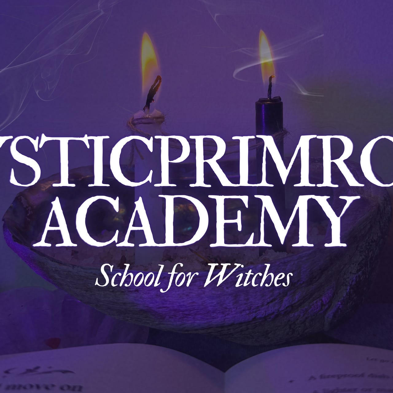 MYSTICPRIMROSE ACADEMY, School for Witches logo