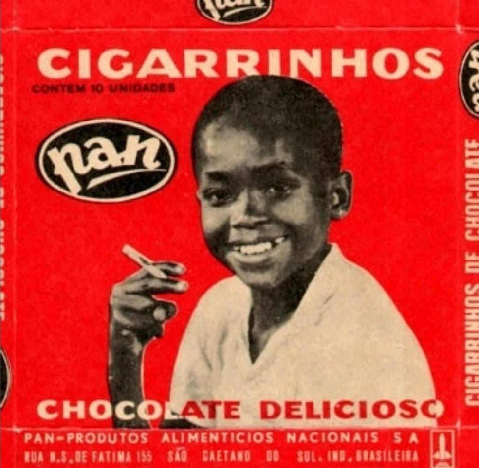 Pan: fabricante de cigarrinhos, chocolápis e moedas de ...