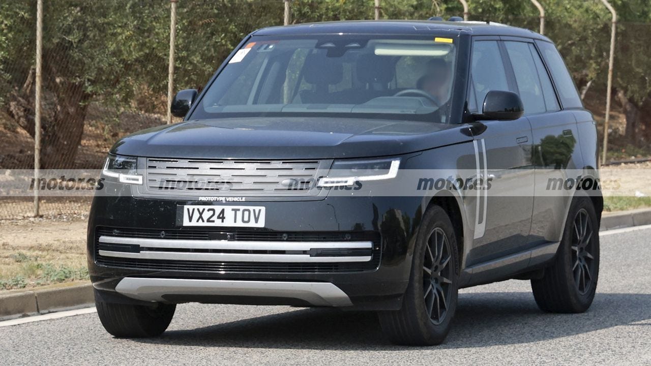 El Range Rover Electric 2025 reaparece en fotos espía, un desarrollo que ya no admite descansos 0