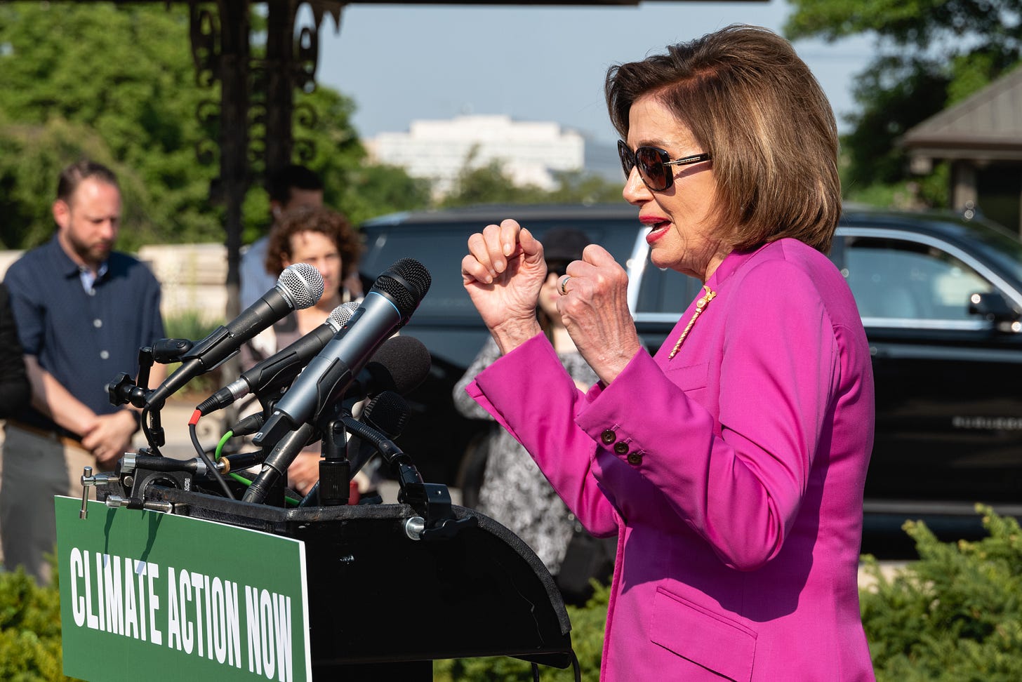 “Woo, clean-energy policy!” (Photo: Getty Images)