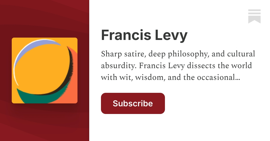 Francis Levy | Substack