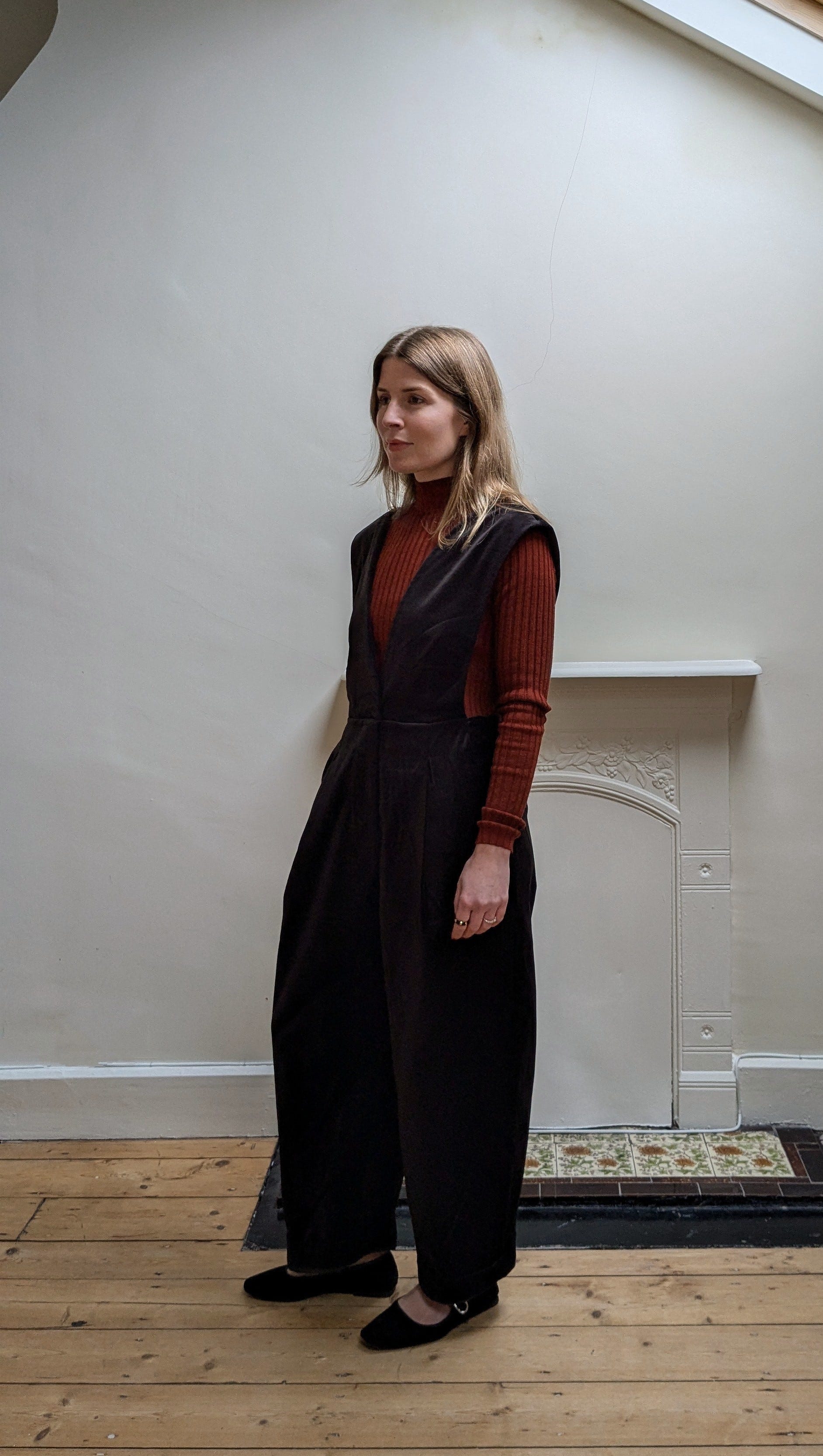 toast silk velvet dress TOAST