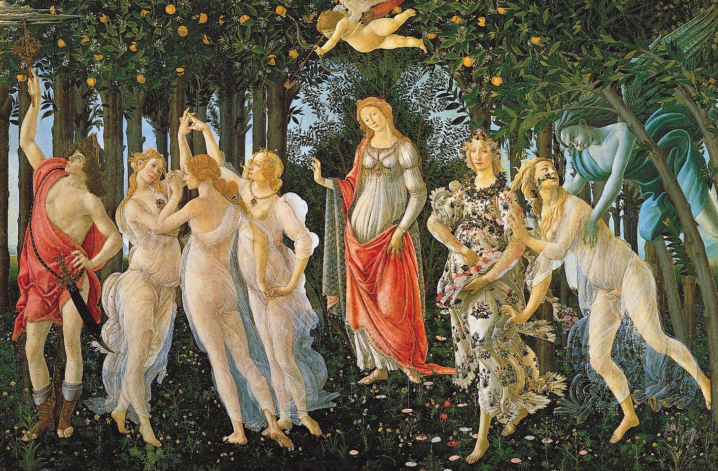 La Primavera (painting by Sandro Botticelli) | Description & Facts |  Britannica