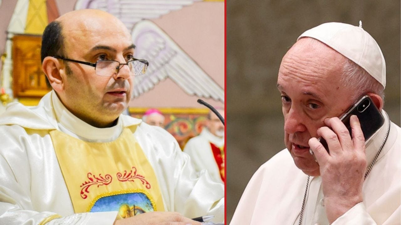Pope Francis phones Gaza parish priest after Israel announces a siege | RVA Pope Francis phones Gaza parish priest after Israel announces a siege | RVA