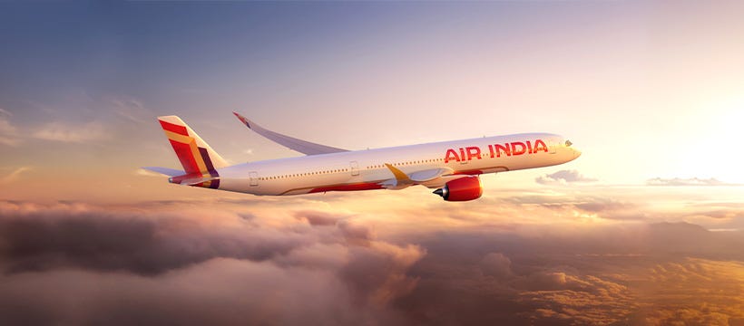 Air India : 600 millions de dollars de perte à cause de l'interdiction de survoler le Pakistan