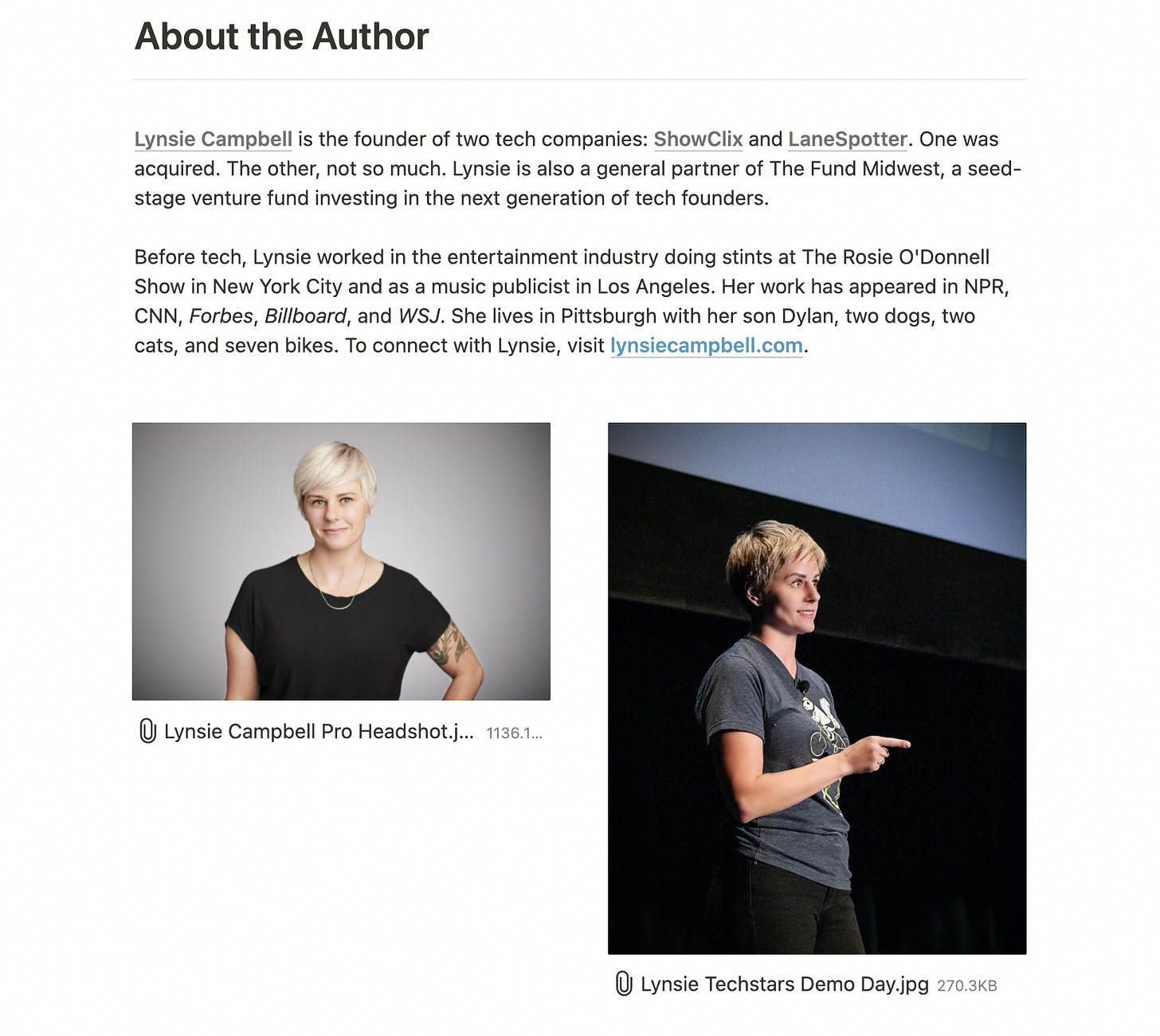 Building a Media Kit (in Notion)