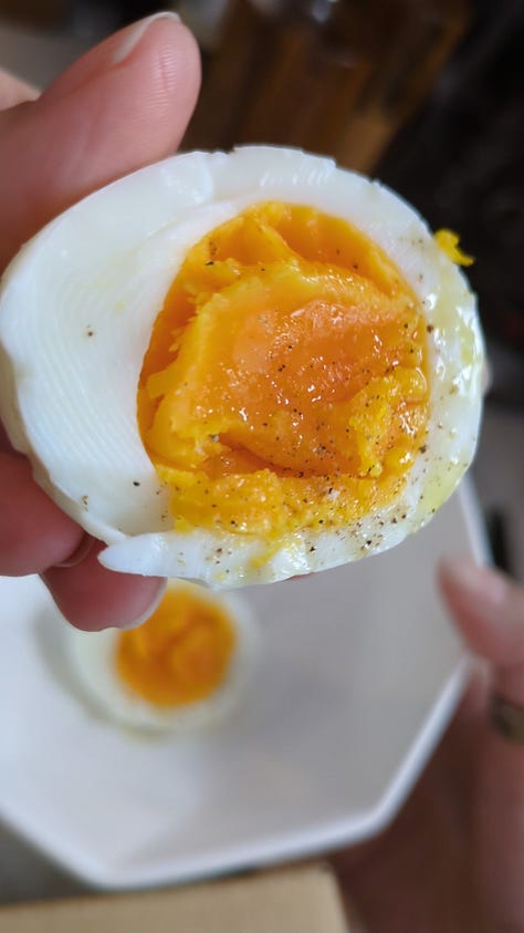 From our ramen series: A pack of buldak via our instant ramen battle, blacklights over Toki-underground, how-to jammy egg at home.