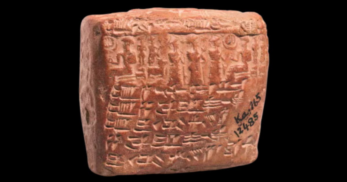 The world's oldest known marriage contract is a 4,000-year-old clay tablet The world's oldest known marriage contract is a 4,000-year-old clay tablet