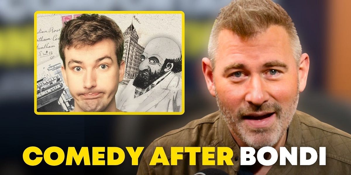Jewish Comedy at the Bondi Attack