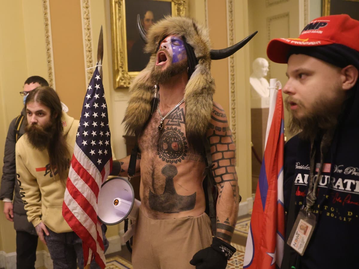 QAnon Shaman feels 'duped' after Trump doesn't pardon him | The Independent