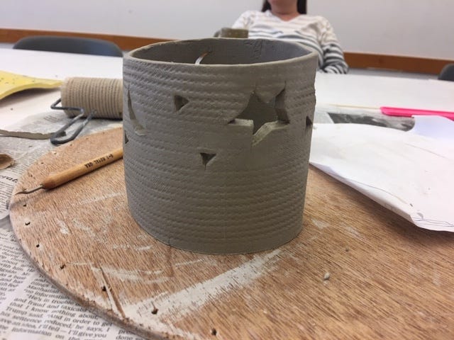 PURELY FOR JUNE 26 Blue star candle holder.JPG