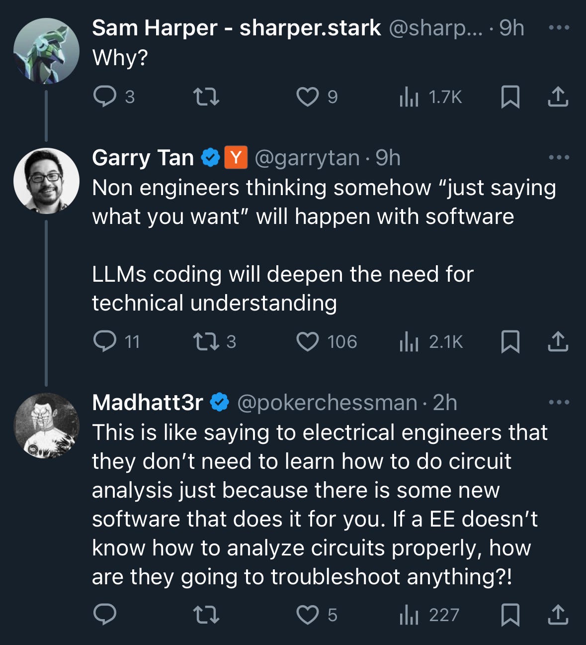 This is a take I agree with, on all counts.