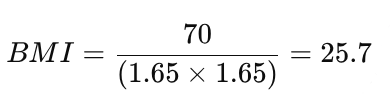 BMI Example BMI Example