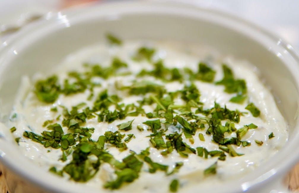 Easy Boursin Dip 2.0: Garlic and Fresh Herbs Edition & Provence Rosé