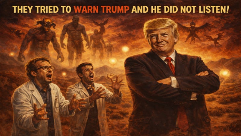 A Scientist Opened a 'Portal to Hell' in 1946 and Trump's White House Just Registered 'Aliens.Gov' (Pt. 2 of 2)