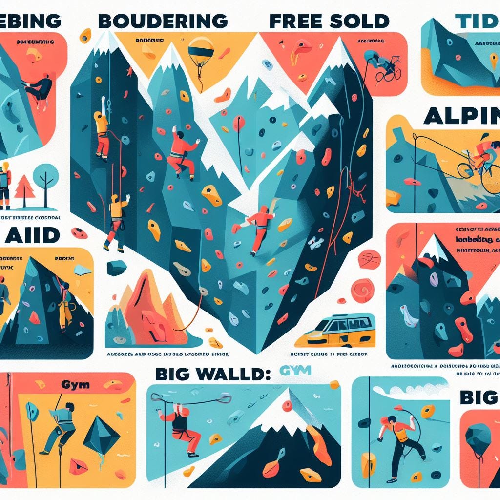 What Types Of Climbing Are There? - by Climb Explorers