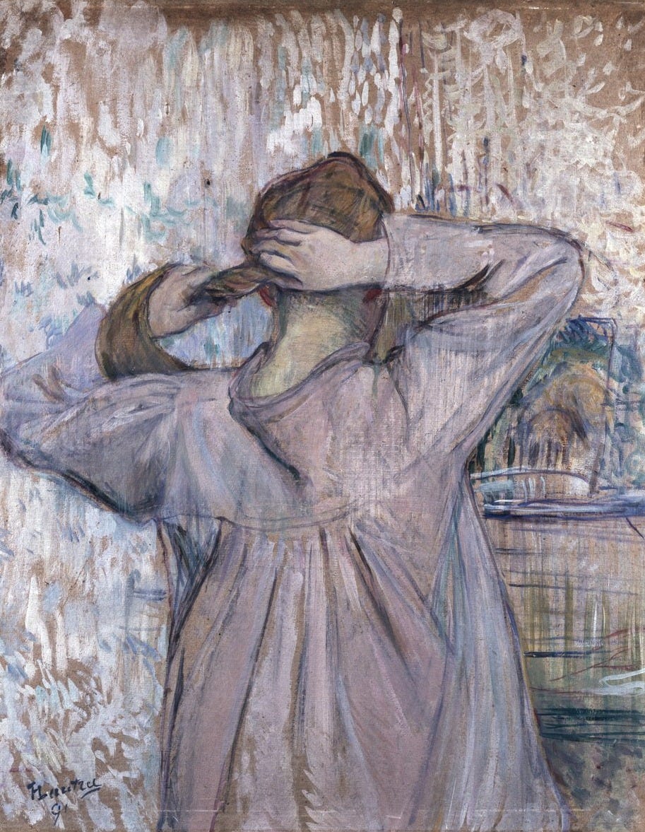 La Toilette, 1891 by Henri de Toulouse Lautrec