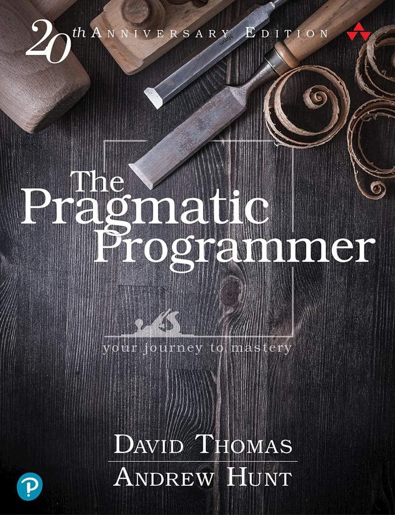 The Pragmatic Programmer: Your Journey To Mastery, 20th Anniversary Edition (2nd Edition): Thomas, David, Hunt, Andrew: 9780135957059: Amazon.com: Books The Pragmatic Programmer: Your Journey To Mastery, 20th Anniversary Edition (2nd Edition): Thomas, David, Hunt, Andrew: 9780135957059: Amazon.com: Books
