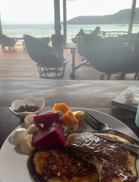 island meals, island life