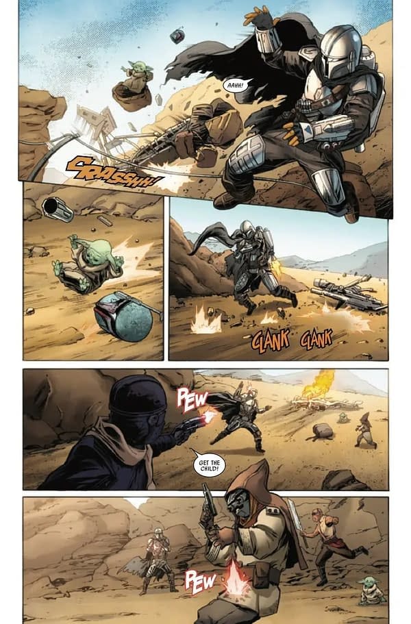Interior preview page from STAR WARS: THE MANDALORIAN S2 #2 DIKE RUAN COVER