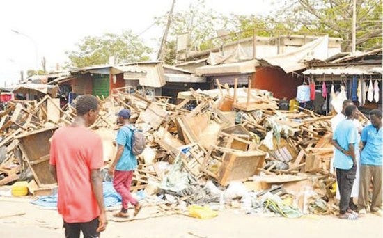 Les fruits d'une opération de déguerpissement à Colobane