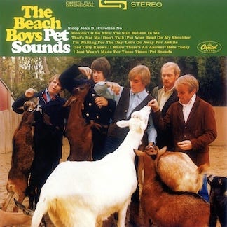 Beach Boys album covers