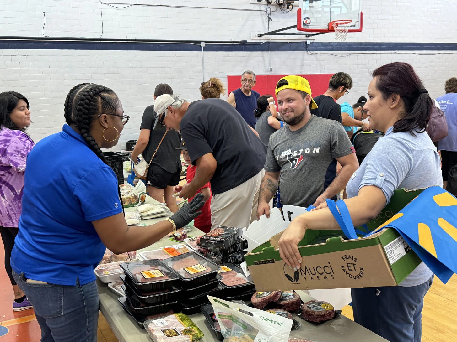 Connecting Houston Families to Food Aid via YMCA
