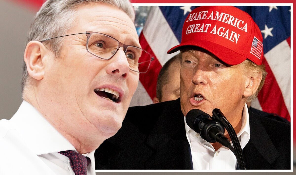 Donald Trump 'would do post-Brexit trade deal with Keir Starmer' if he wins  2024 election | US | News | Express.co.uk