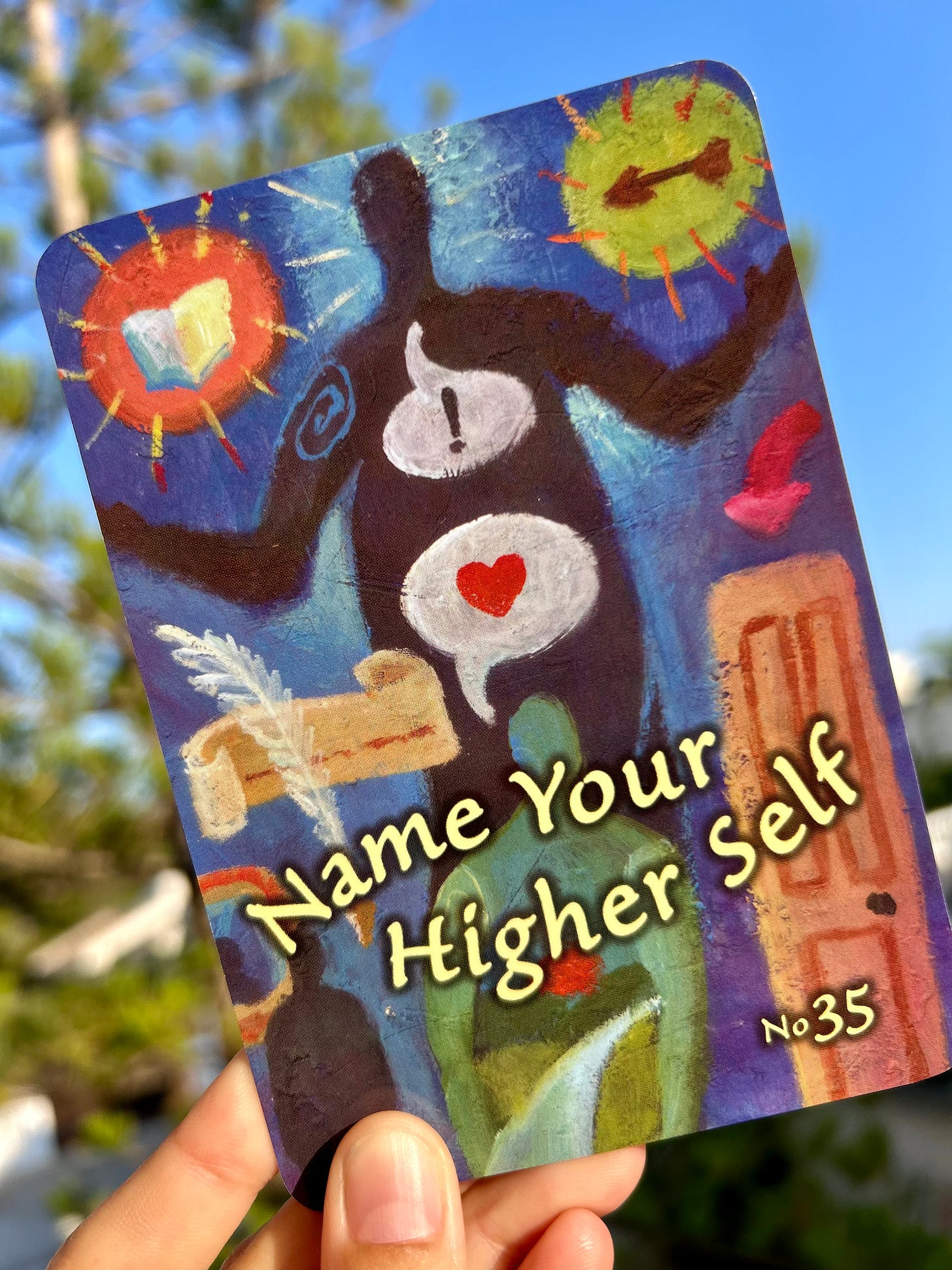 35 - Name Your Higher Self - Trust Your Vibes Oracle