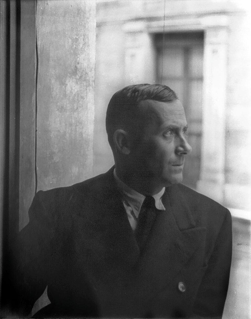 Joan Miró photographed in Barcelona in 1935