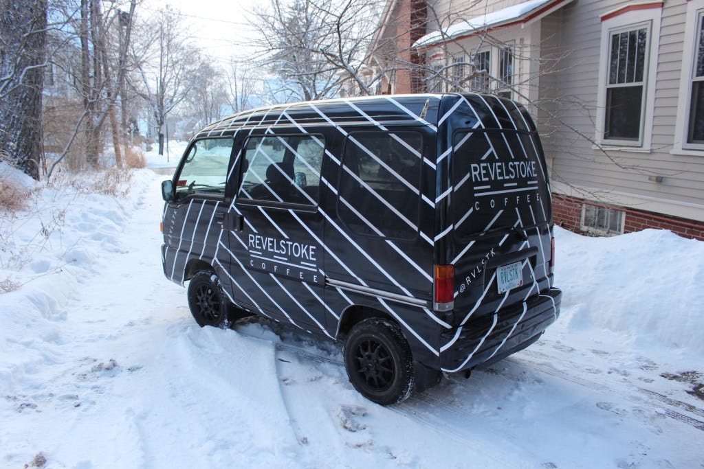 Subaru Sambar rear 3/4 Subaru Sambar rear 3/4