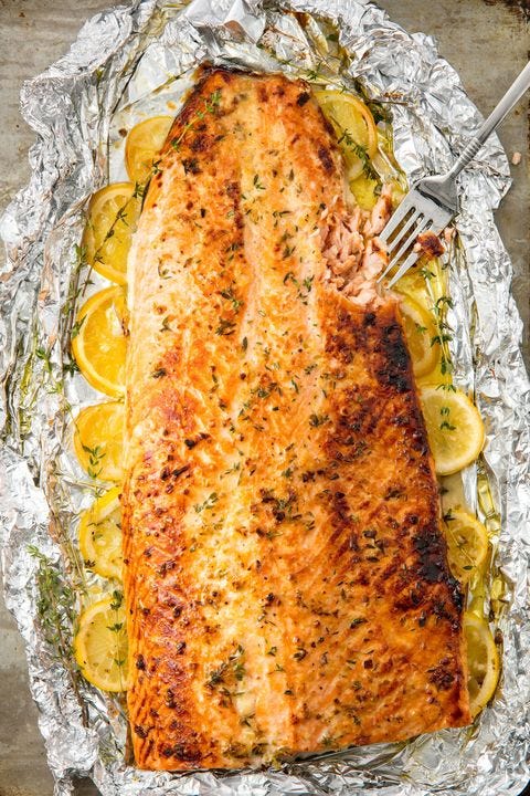 baked salmon vertical
