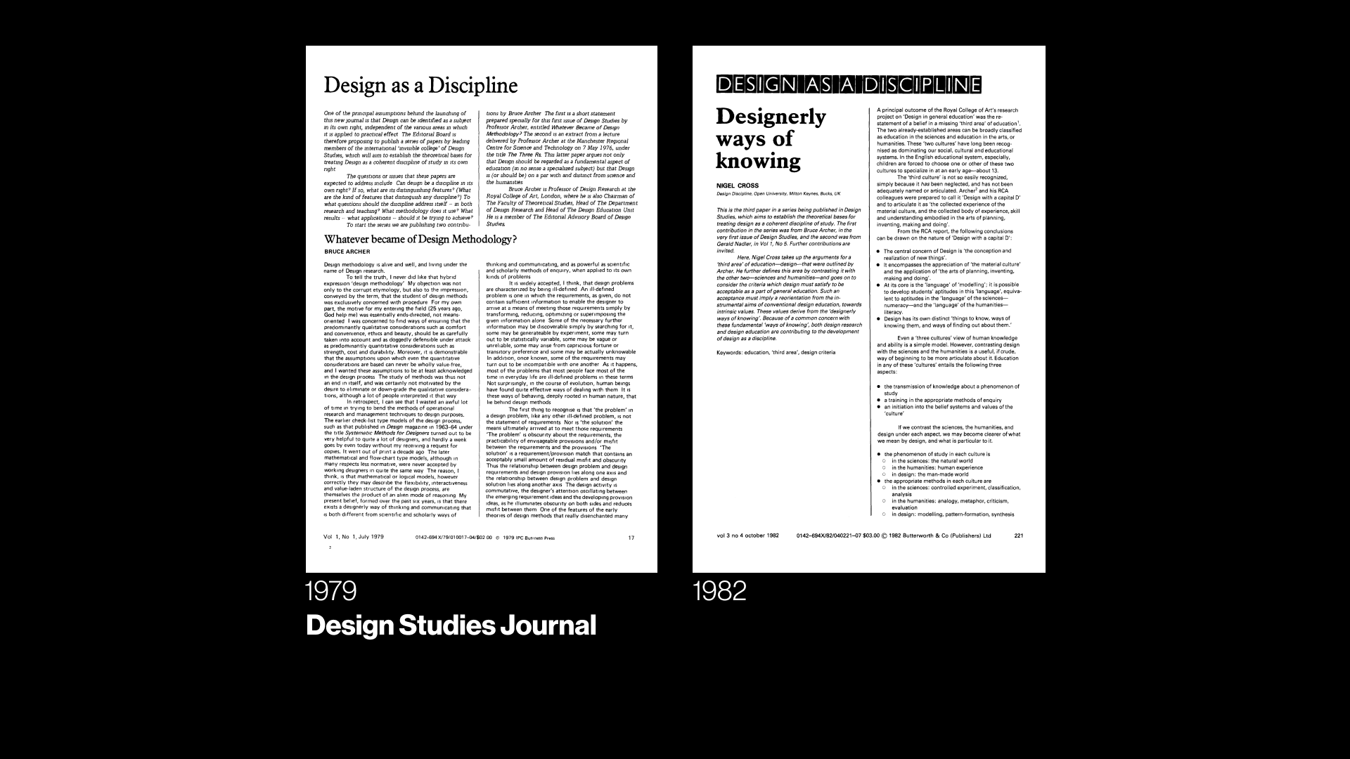 The Story of Design Thinking - Design Discipline
