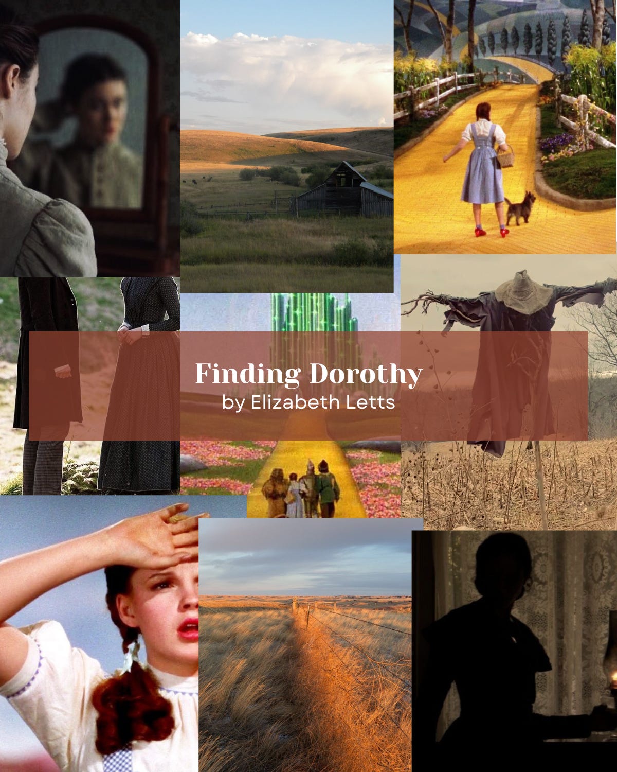 Finding Dorothy moodboard