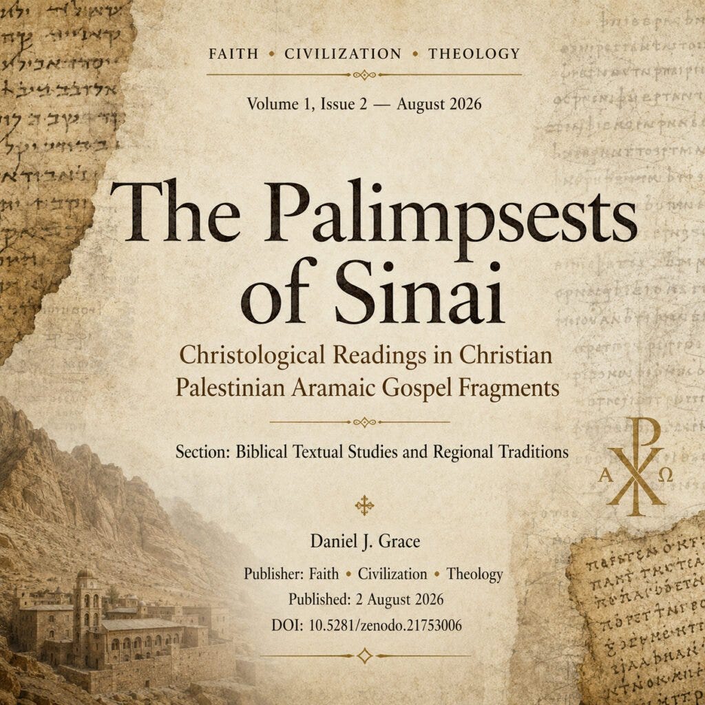The Palimpsests of Sinai The Palimpsests of Sinai