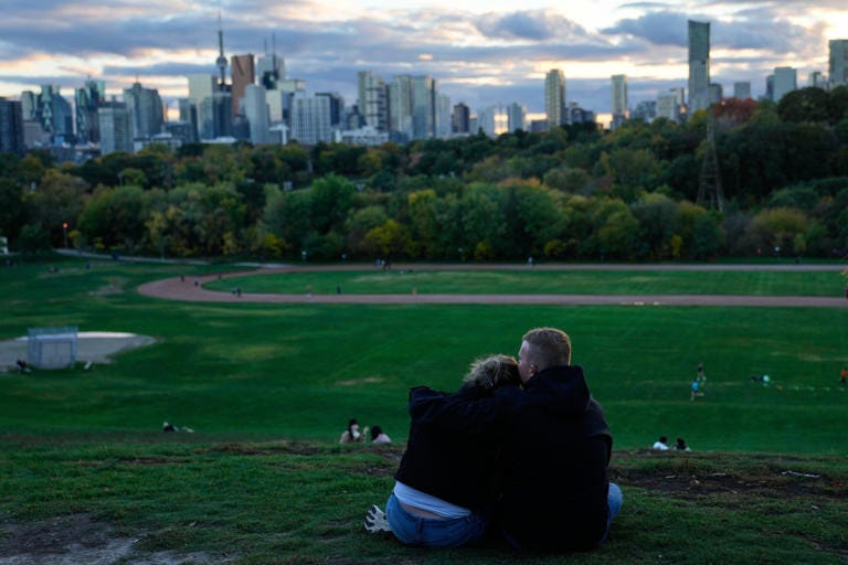 Riverdale Park East in Toronto.