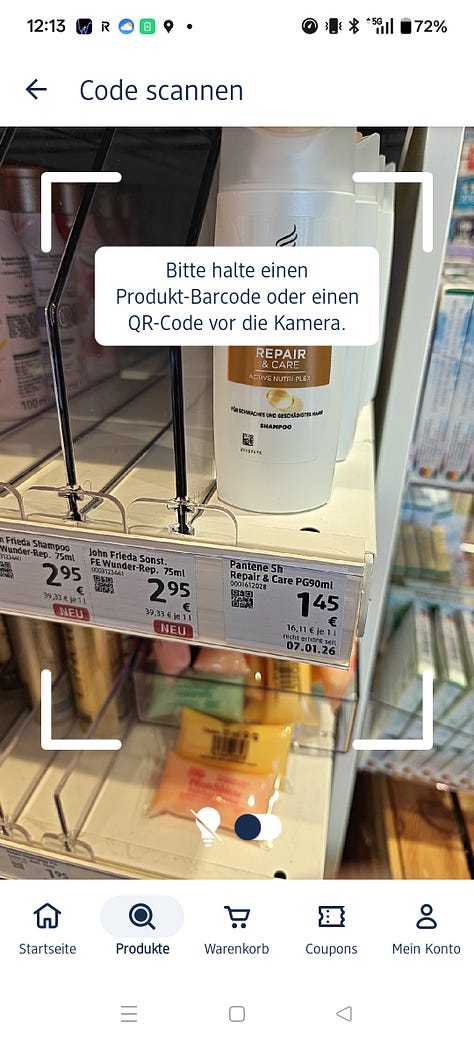 The DM app works really well