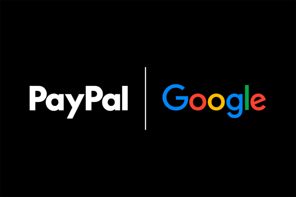 PayPal and Google logos