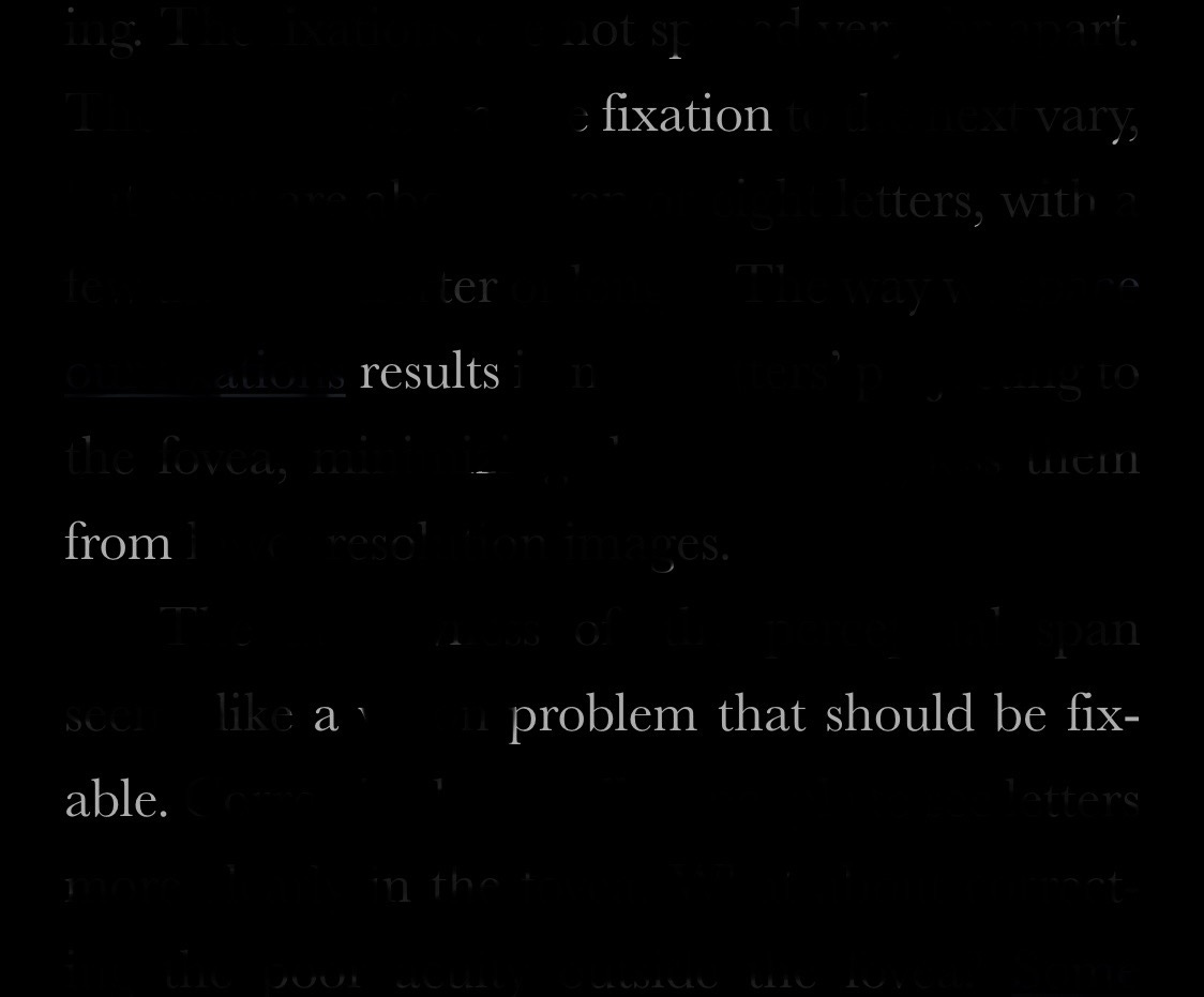 fixation / results / from / a problem that should be fixable