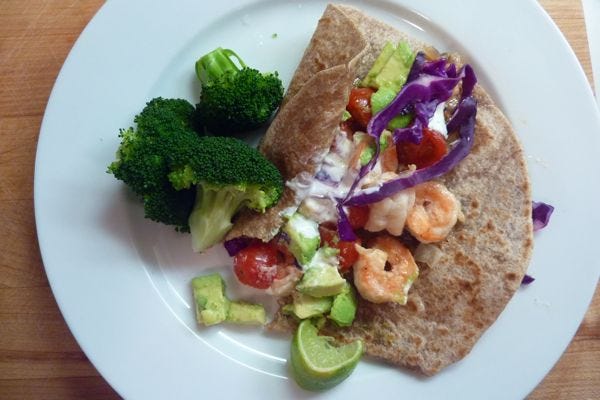 shrimp taco