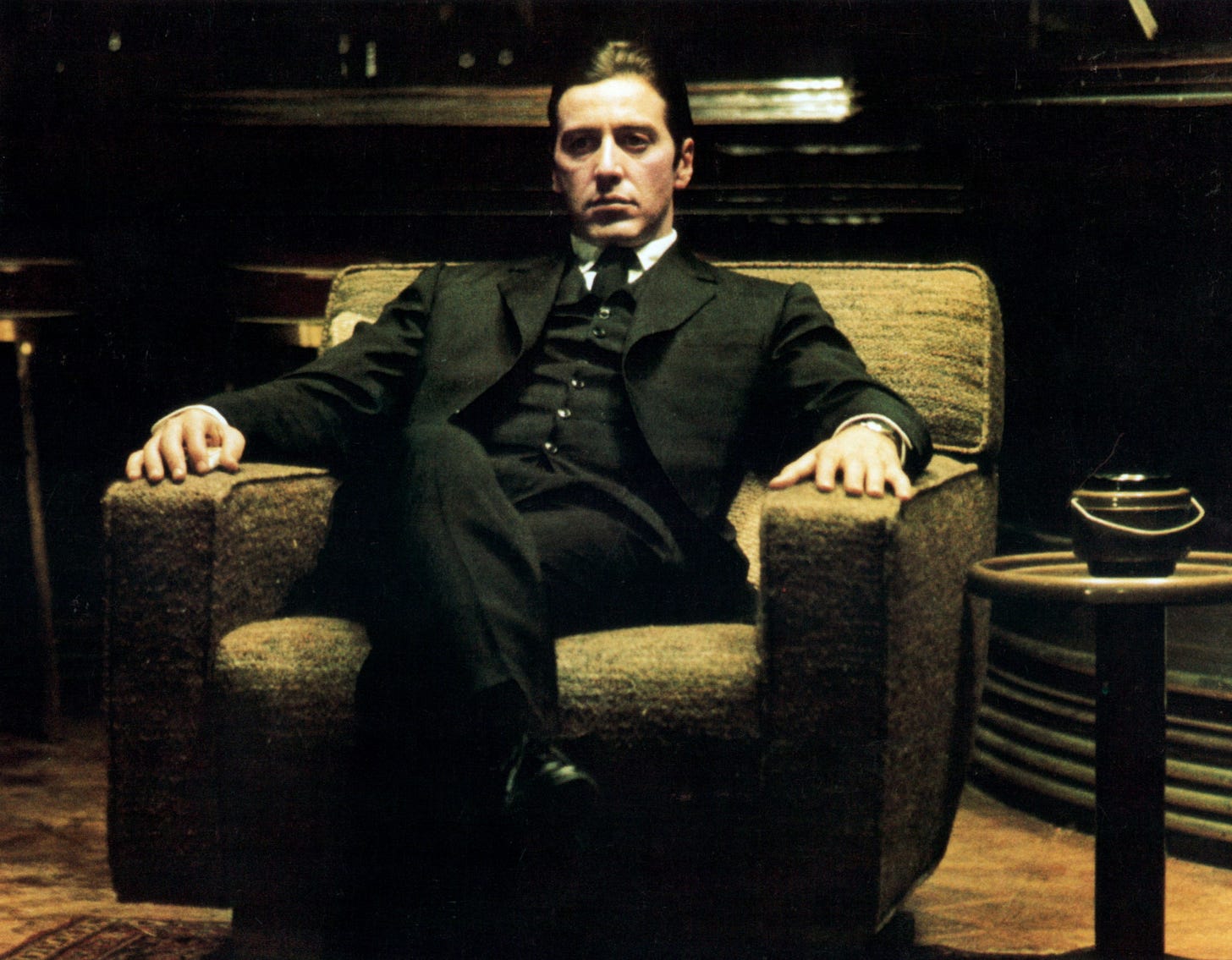 Why We Return to 'The Godfather' And What Michael Corleone Means to American Men Why We Return to 'The Godfather' And What Michael Corleone Means to American Men