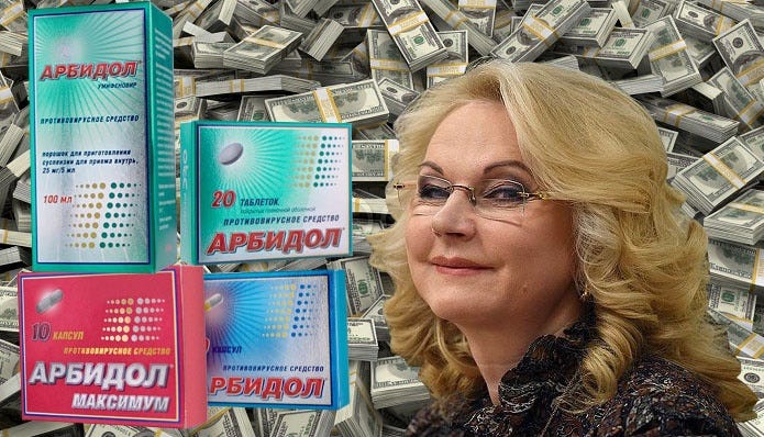 Russia's selfless COVID-pill profiteers: Heroes of public health