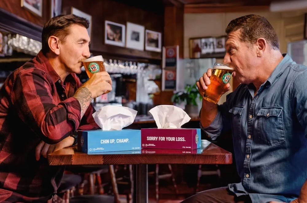 Victoria Bitter launches ‘Very Bitter Tissues’ for State of Origin fans in new campaign via Akcelo