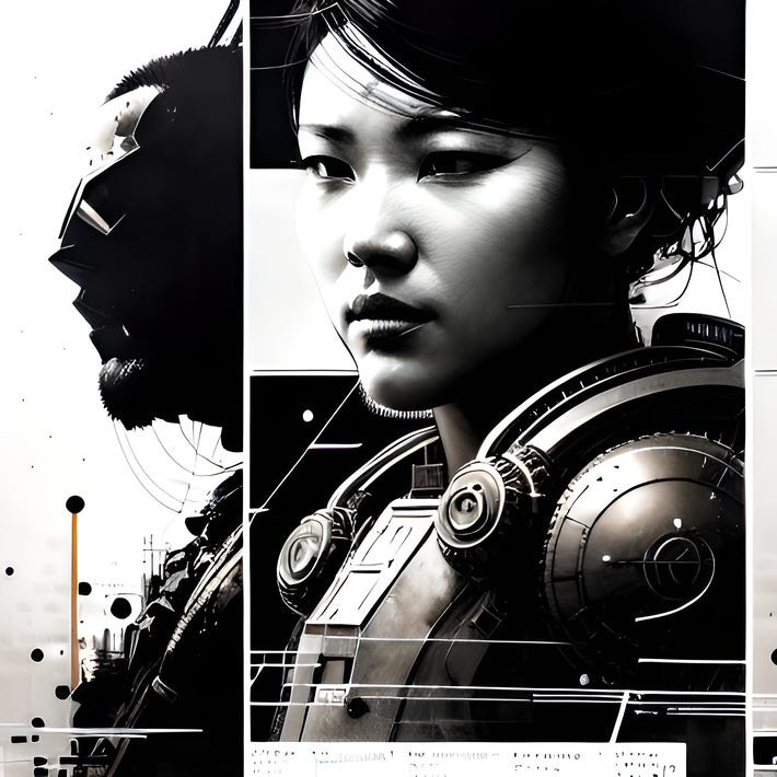 Cyberpunk Graphic Novel - and the devil died screaming