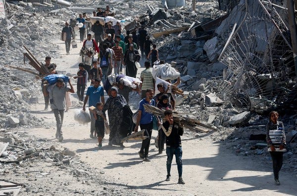 FOTOS: Palestinos retornam para casa após cessar-fogo entre Israel e Hamas
