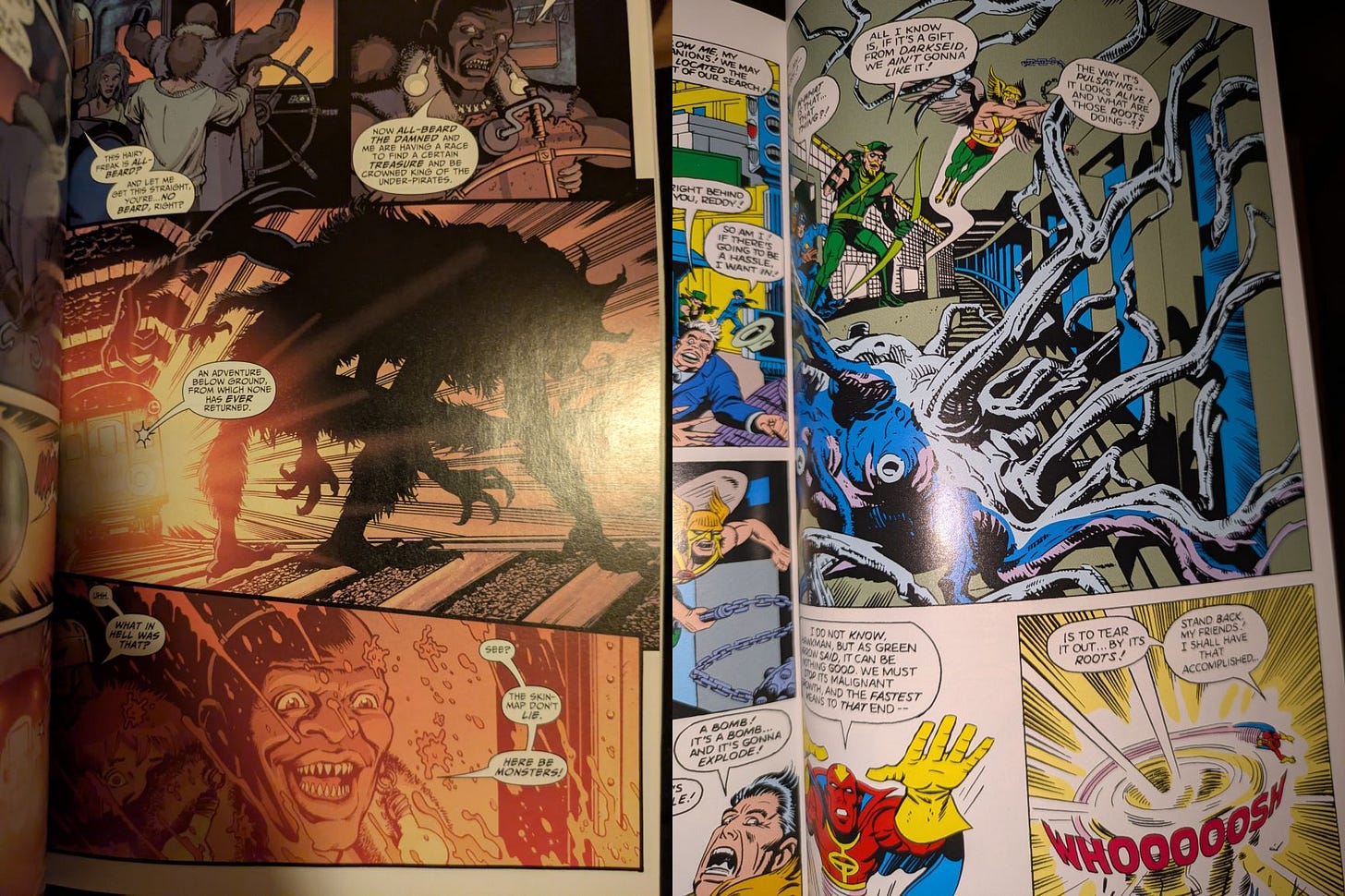 May be pop art of Superman and text