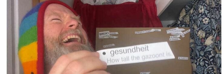 Simon Rating words using the Bread n Sneeze method