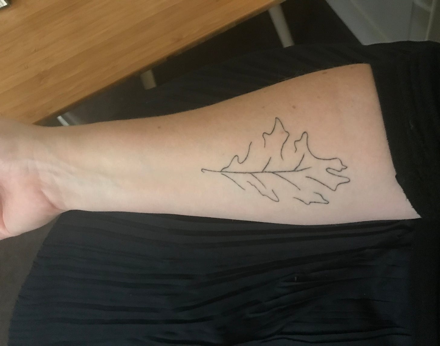 My oak leaf tattoo