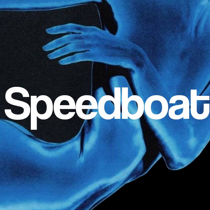 Substack profile picture for @speedboat